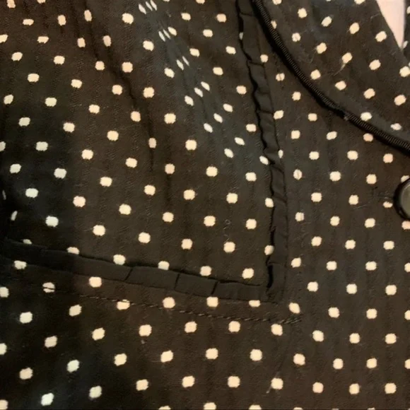 White House Black Market Polkadot Blazer - Picture 6 of 7